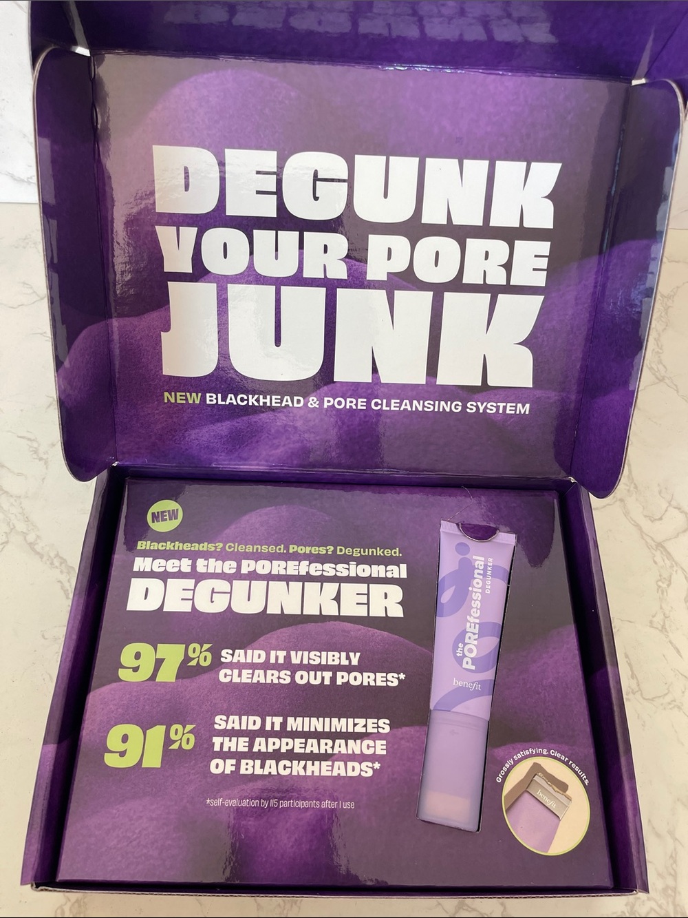 Benefit POREfessional Degunker Kit in Purple Packaging